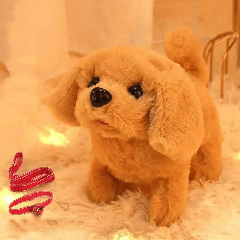 Pavoco Interaktive Spielzeuge Golden Retriever Interaktiver Roboterhund für Kinder lehrreich spielerisch 2-5 Jahre roboterhund