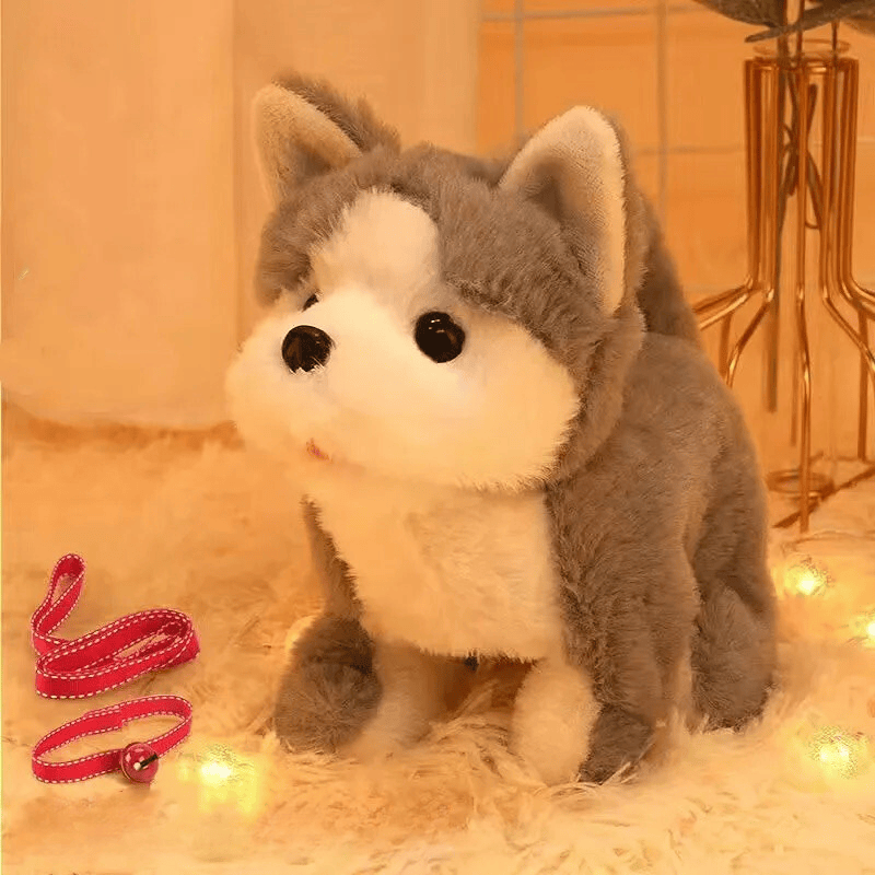 Pavoco Interaktive Spielzeuge Husky Interaktiver Roboterhund für Kinder lehrreich spielerisch 2-5 Jahre roboterhund