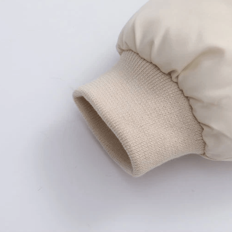 Pavoco Jacken Verspielte Winterjacke für Kinder gefüttert mit Kapuze und Ohren warm atmungsaktiv