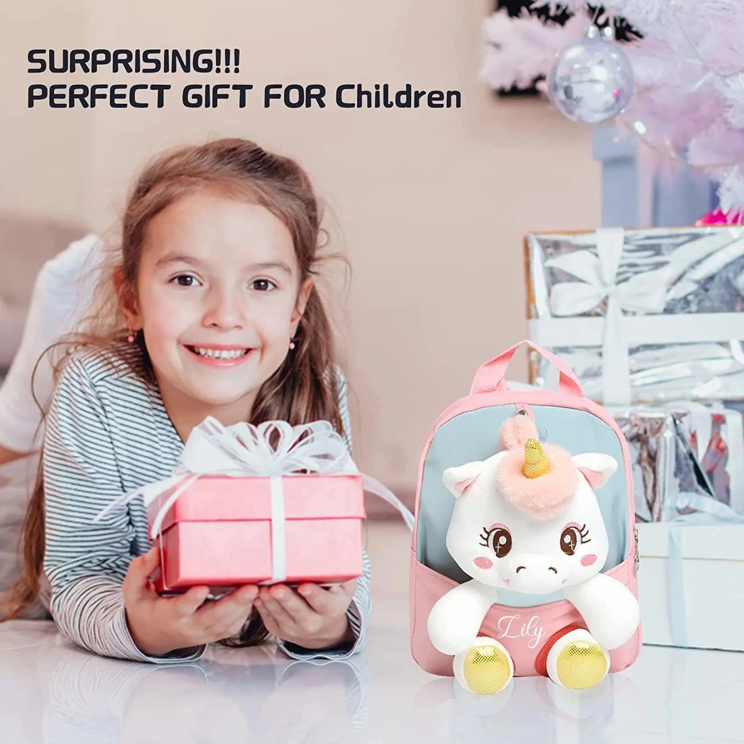 Pavoco Kinder-Rucksäcke Bärenstadt | Niedlicher Kindergartenrucksack für Kinder personalisierbar