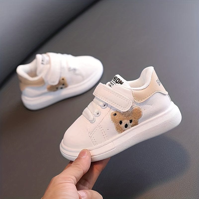 Pavoco Kinder Schuhe Beige / 5 Bequeme Kinderschuhe für Kleinkinder atmungsaktiv mit Klettverschluss Frühling