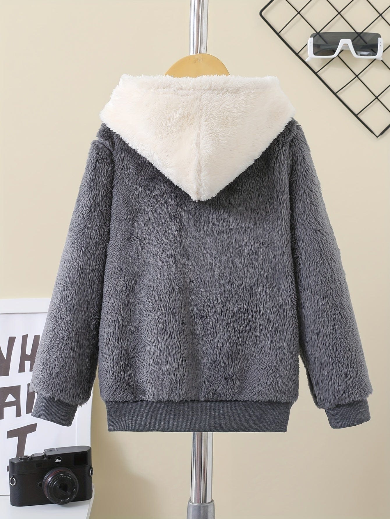 Pavoco Kinder Sweatshirts & Hoodies Weicher Fleece-Kapuzenpullover für Kinder warm atmungsaktiv