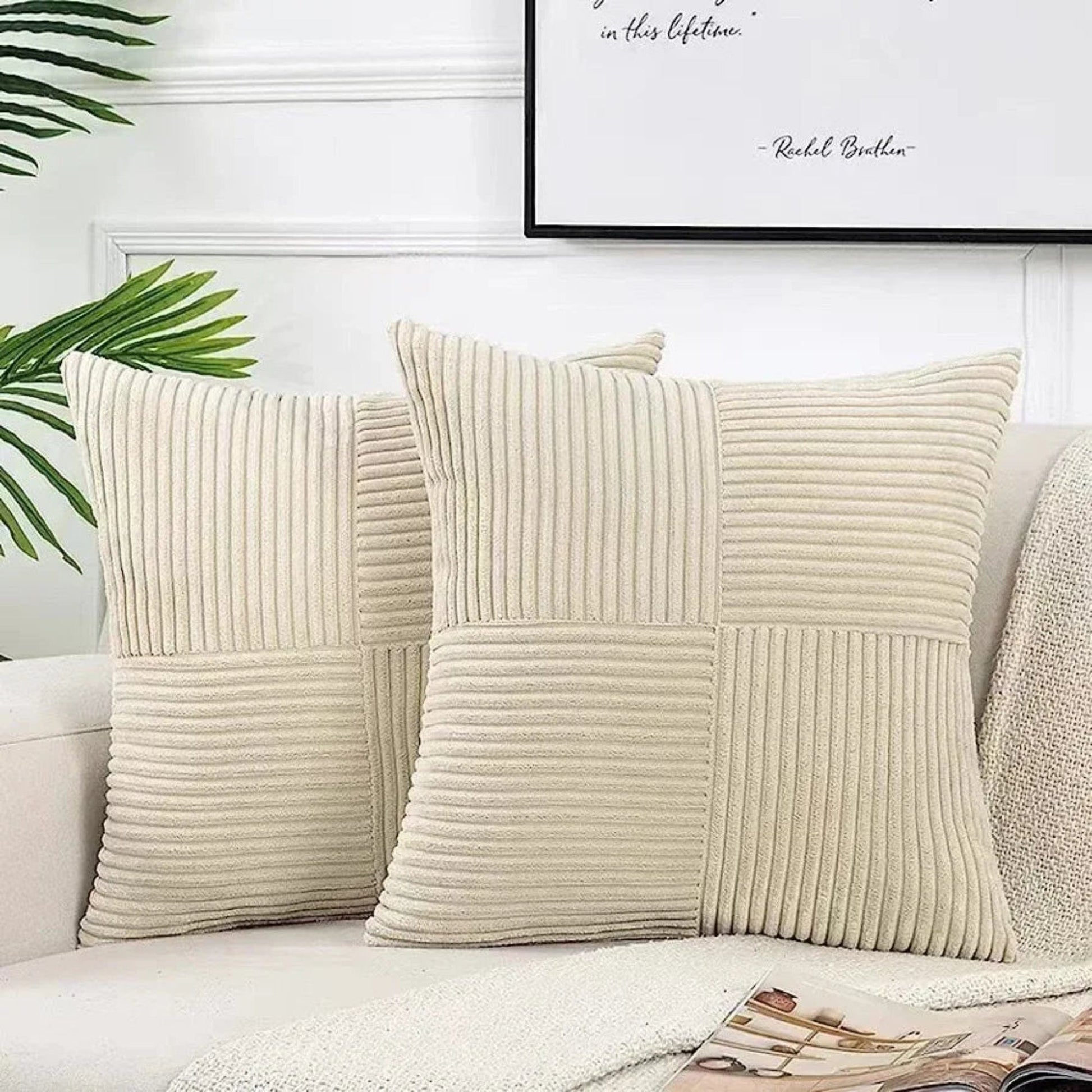 Pavoco Kissenbezüge Elegante Kissenbezüge für Unisex weich pflegeleicht modern