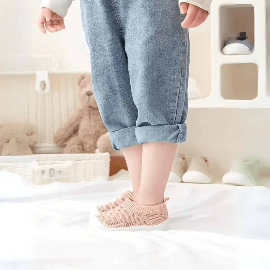 Pavoco Kleinkinderschuhe Atmungsaktive Barefoot Schuhe für Kinder flexibel leicht Herbst