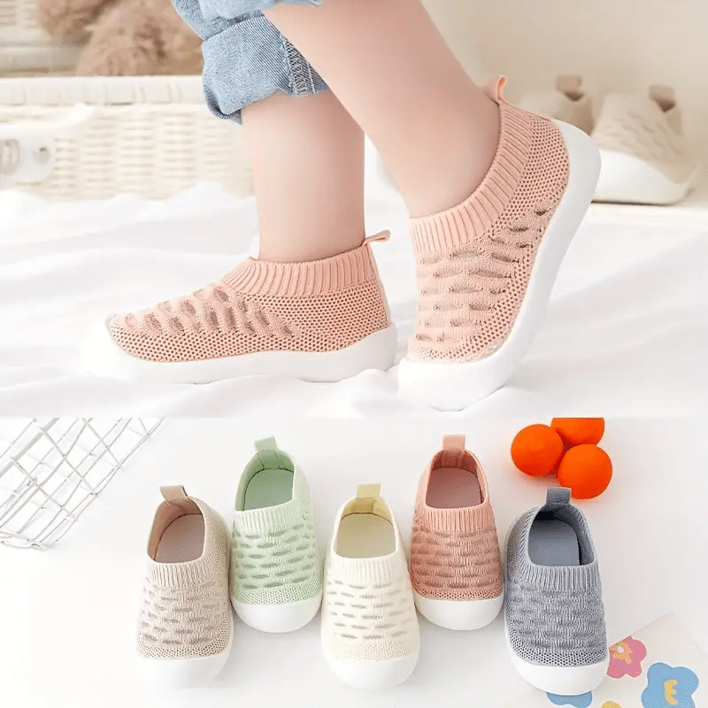 Pavoco Kleinkinderschuhe Rosa / 18-19 Atmungsaktive Barefoot Schuhe für Kinder flexibel leicht Herbst
