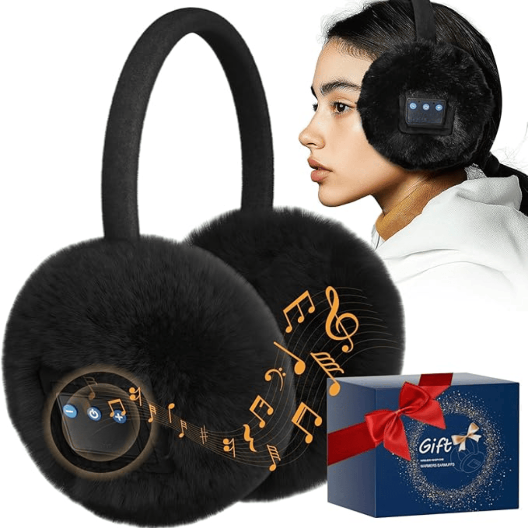 Pavoco Kopfhörer & Ohrhörer Weiche Bluetooth Ohrwärmer für Unisex komfortabel mit HD-Sound Winter