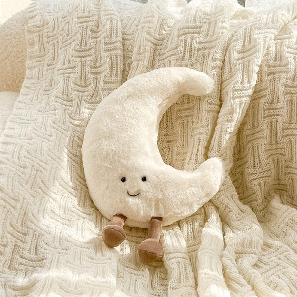 Pavoco Kopfkissen Mond 28cm Wunderschönes Kissen Set für Zuhause Sonne Mond mystisch