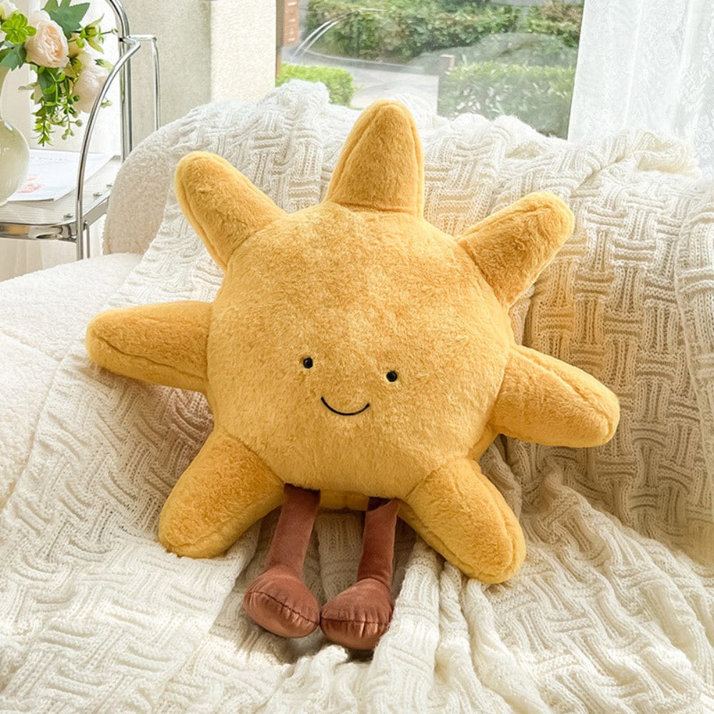 Pavoco Kopfkissen Sonne 28cm Wunderschönes Kissen Set für Zuhause Sonne Mond mystisch