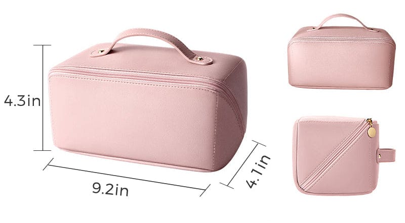 Pavoco Kosmetiktaschen Geräumige Kosmetiktasche für Damen groß wasserabweisend ideal für Reisen