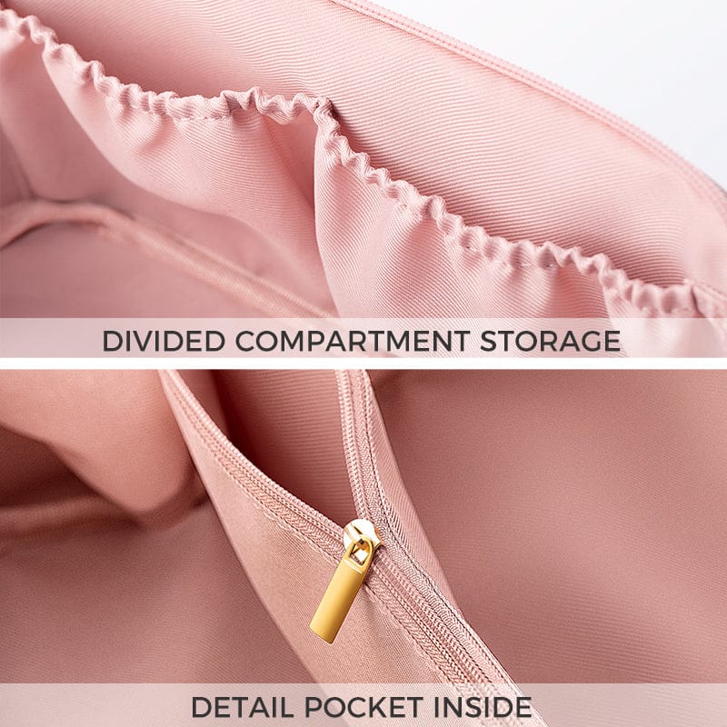 Pavoco Kosmetiktaschen Geräumige Kosmetiktasche für Damen groß wasserabweisend ideal für Reisen