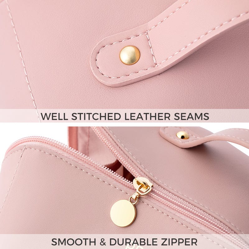 Pavoco Kosmetiktaschen Geräumige Kosmetiktasche für Damen groß wasserabweisend ideal für Reisen