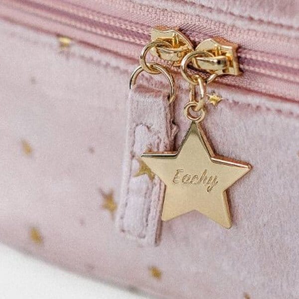 Pavoco Kosmetiktaschen & Organizer Elegante Kosmetiktasche Damen groß aus Samt mit Fächern praktisch für Reisen