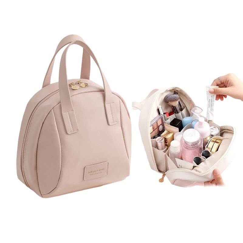 Pavoco Kosmetiktaschen Vielseitige Kosmetiktasche für Damen wasserabweisend aus PU-Leder elegant