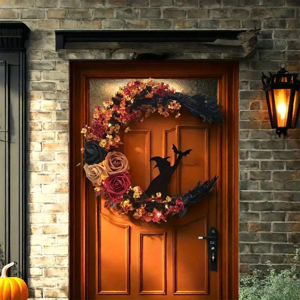 Pavoco Kränze Default Rustikaler Türkranz für Halloween Dekoration