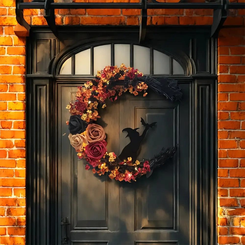 Pavoco Kränze Default Rustikaler Türkranz für Halloween Dekoration