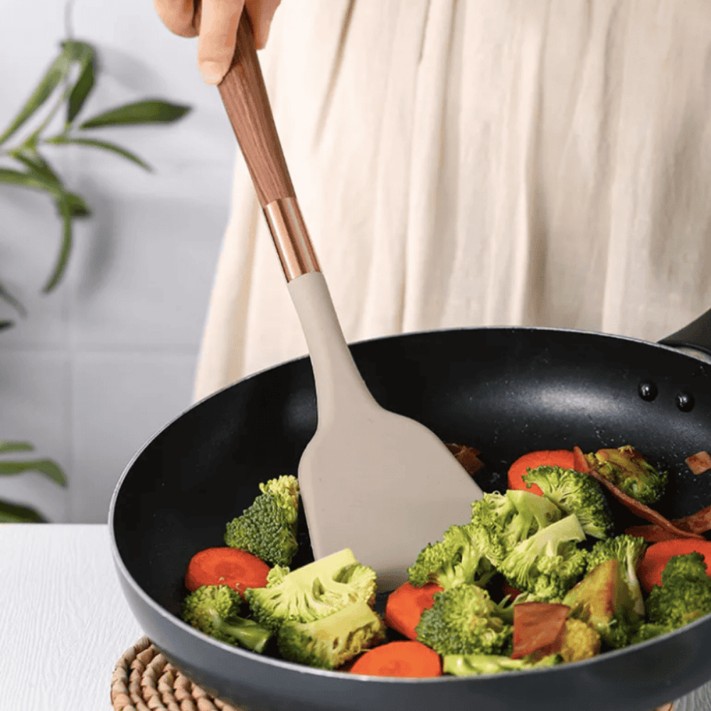 Pavoco Küchenutensilien Default Hochwertiges Küchenutensilien Set für Hobbyköche ergonomisch hitzebeständig