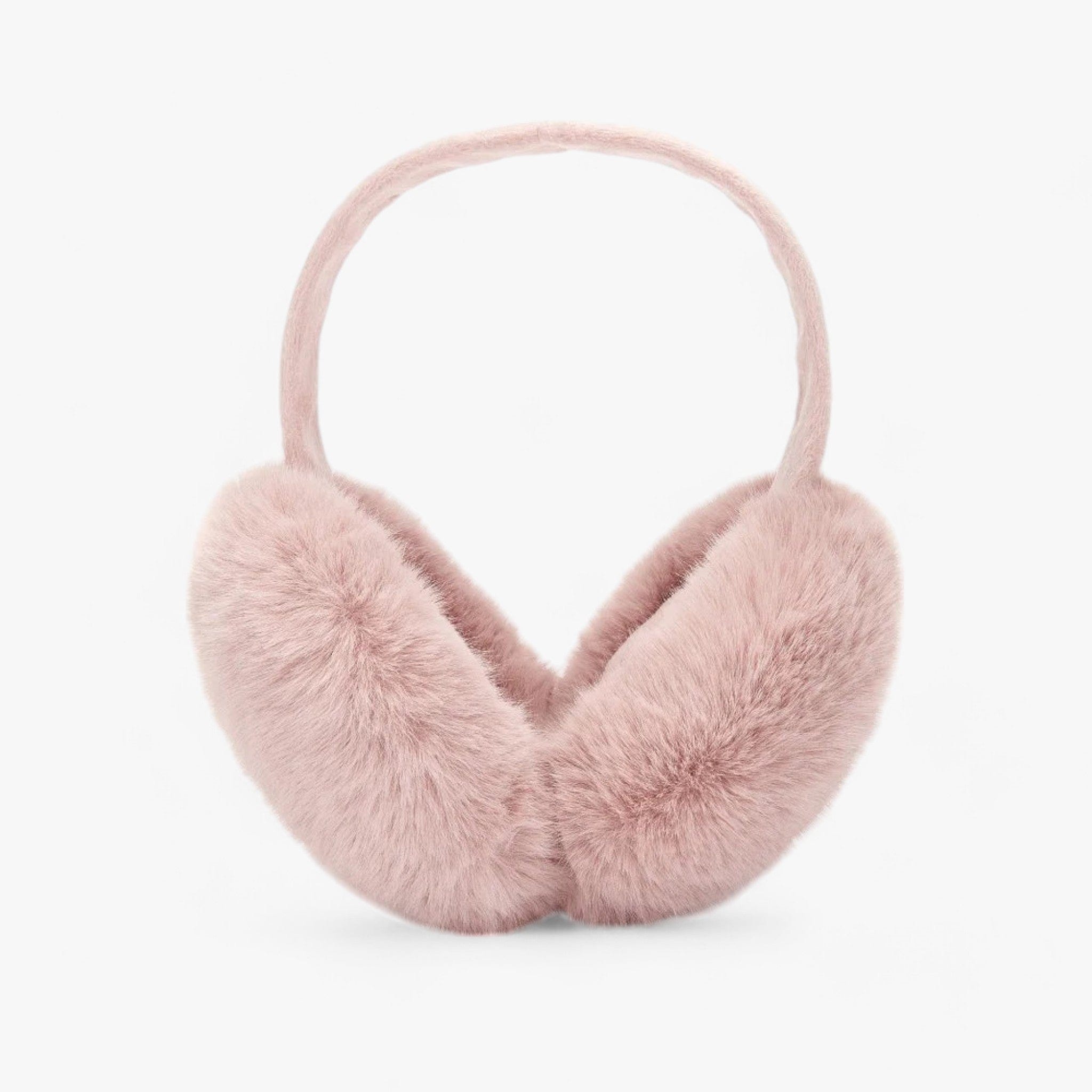 Pavoco Ohrenwärmer Rosa Weiche Ohrwärmer für Damen Unisex aus Kunstfell zusammenklappbar winterlich