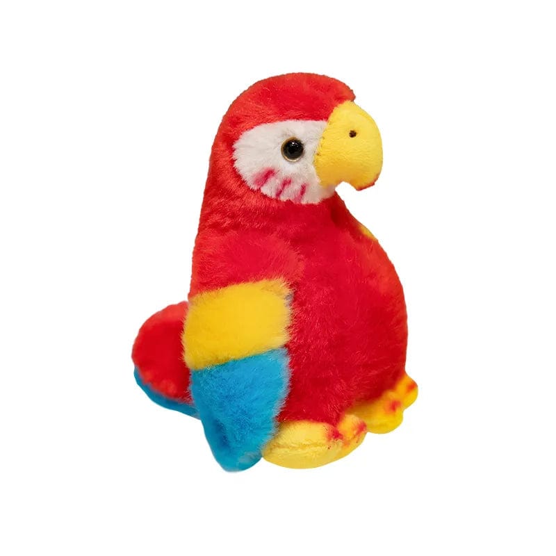 Pavoco Plüschtiere Papagei ed Niedliches Kuscheltier für Kinder magnetisch tragbar Geschenkidee