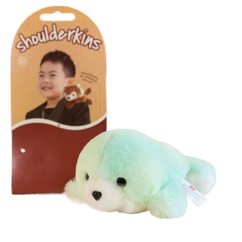 Pavoco Plüschtiere Siegel Niedliches Kuscheltier für Kinder magnetisch tragbar Geschenkidee