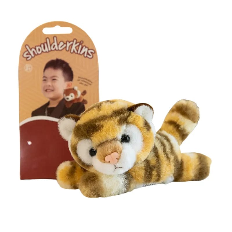 Pavoco Plüschtiere Tiger Niedliches Kuscheltier für Kinder magnetisch tragbar Geschenkidee