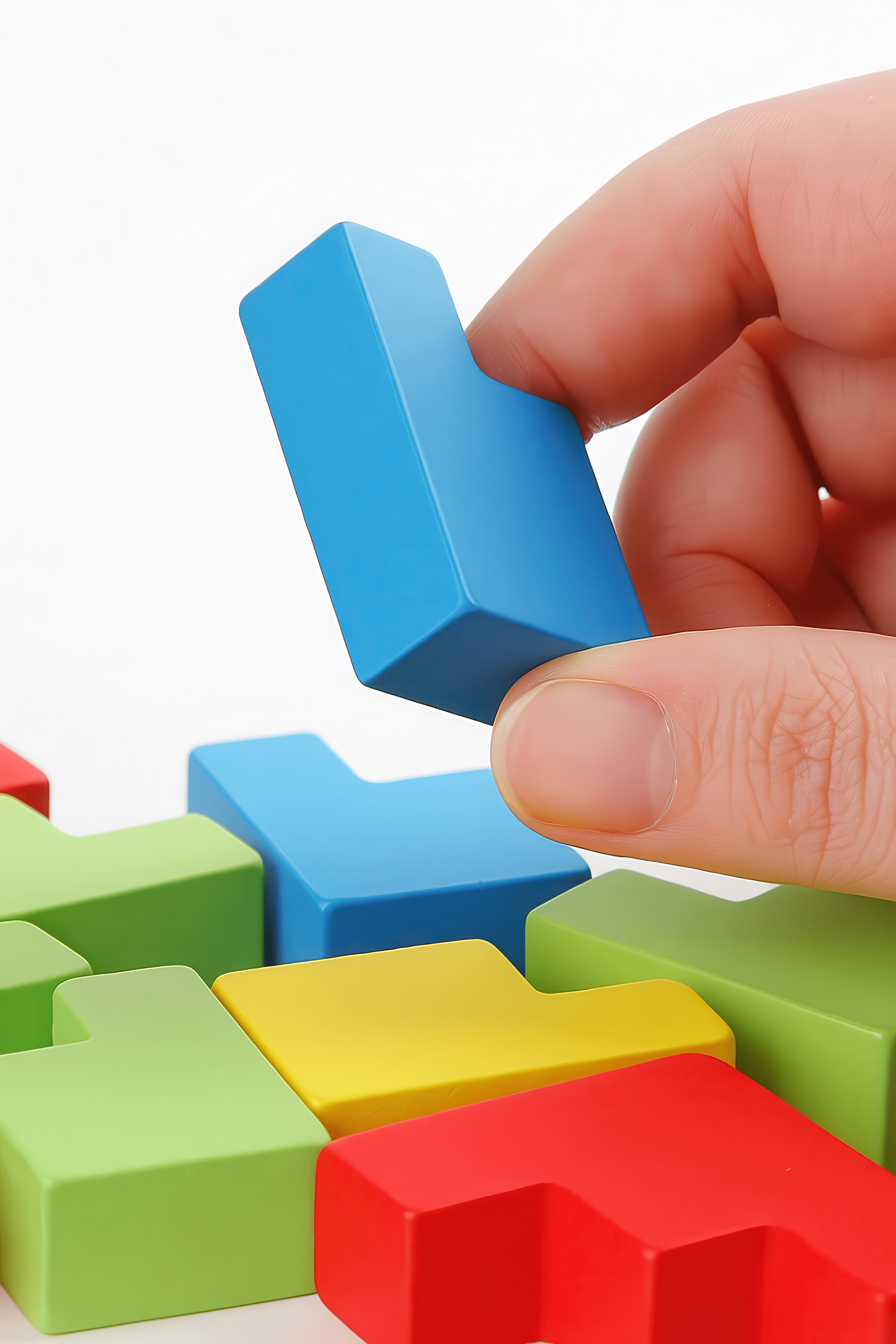 Pavoco Puzzle Tetris | kreatives 3D Puzzle für Kinder lehrreich