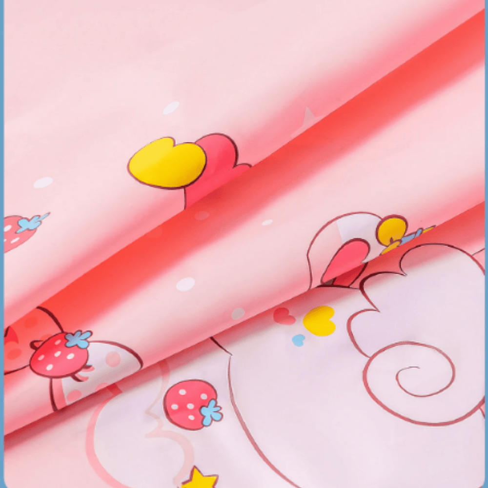 Pavoco Regenbekleidung Bunte Kinderjacke leicht faltbar wasserdicht mit Tiermuster für Spiel und Spaß