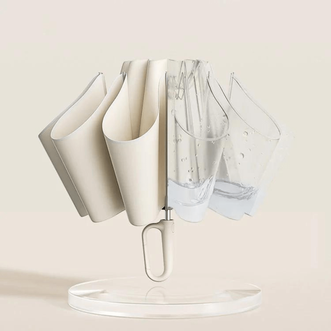 Pavoco Regenschirme Robuster Regenschirm für Unisex winddicht reflektierend automatischer Betrieb