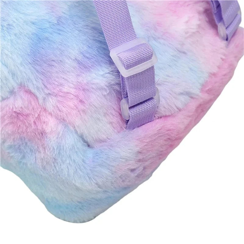 Pavoco Rucksäcke Einhorn | niedlicher Plüsch-Rucksack für Kinder leicht