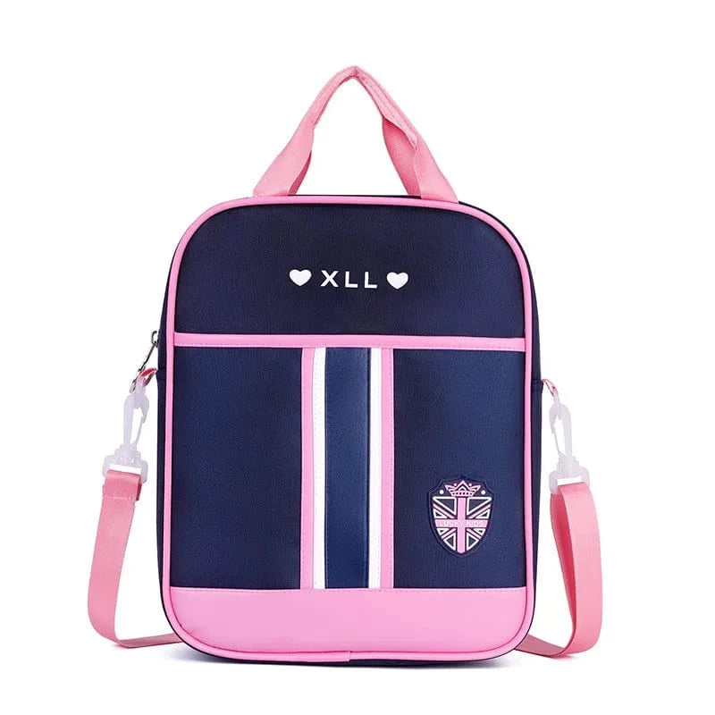 Pavoco Rucksäcke und Taschen für Kinder blaue Tasche Evandria | praktischer Rucksack mit Rollen für Kinder stilvoll