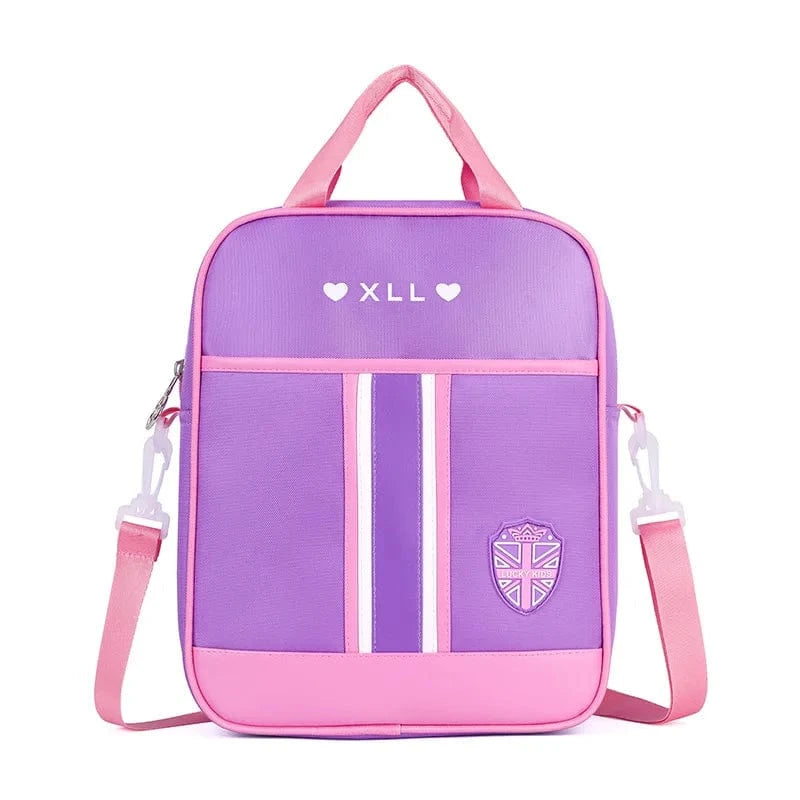 Pavoco Rucksäcke und Taschen für Kinder lila Tasche Evandria | praktischer Rucksack mit Rollen für Kinder stilvoll