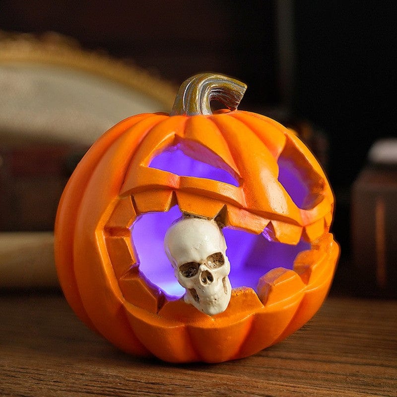 Pavoco Saisonale Dekorationen Default Gruselige Kürbis Deko für Halloween Zuhause