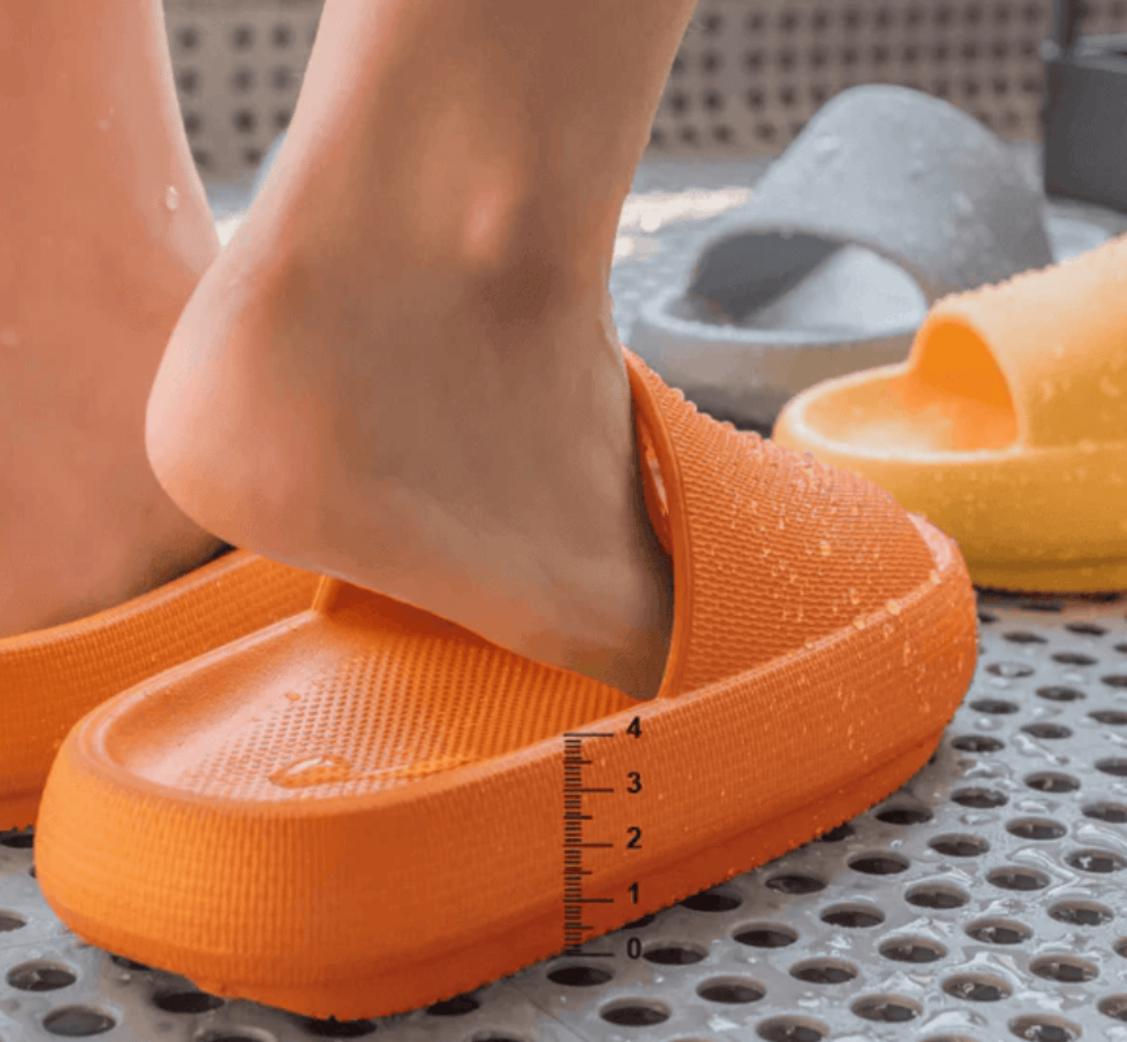 Pavoco Sandalen Ergonomische Sandalen für Damen rutschfest wasserabweisend bequem Sommer