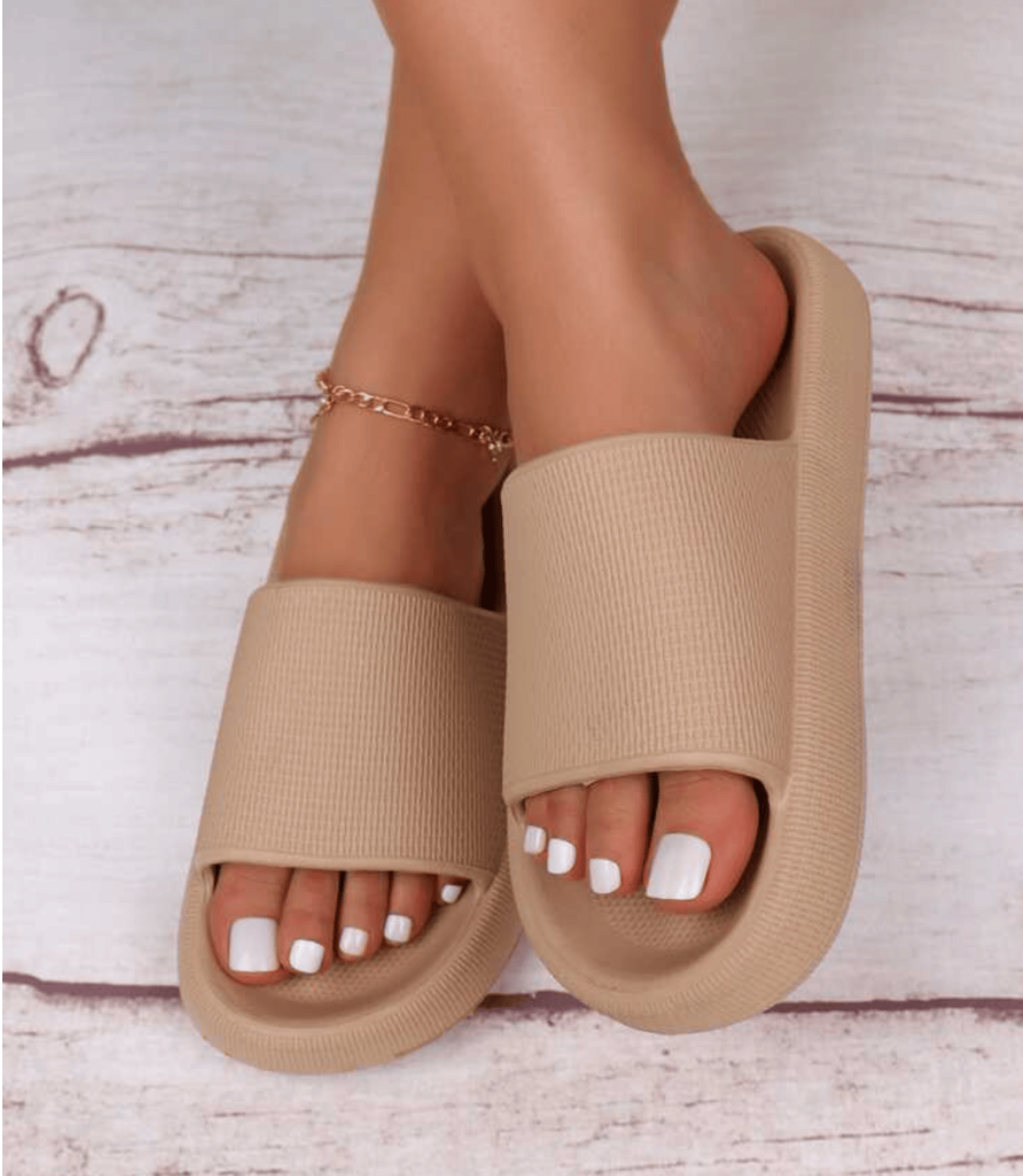 Pavoco Sandalen Khaki / 36-37 Ergonomische Sandalen für Damen rutschfest wasserabweisend bequem Sommer