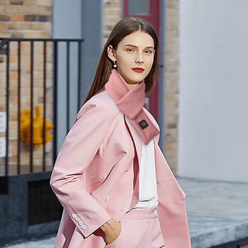 Pavoco Schals Beheizbarer Schal weich wasserabweisend anpassbare Wärme