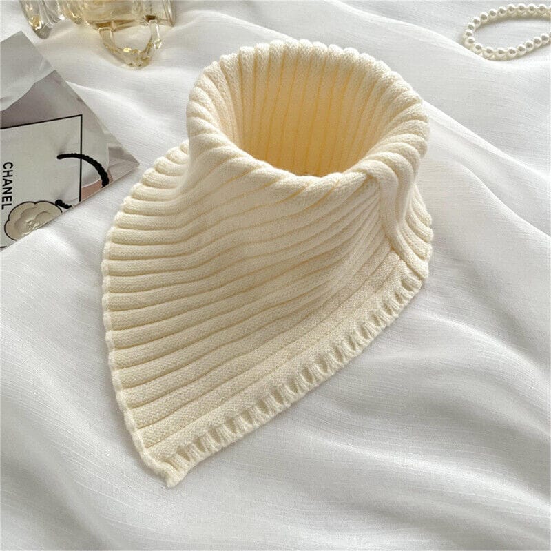 Pavoco Schals & Tücher BEIGE Kuschliger Kragenschal für Damen warm weich vielseitig Winter Baumwolle