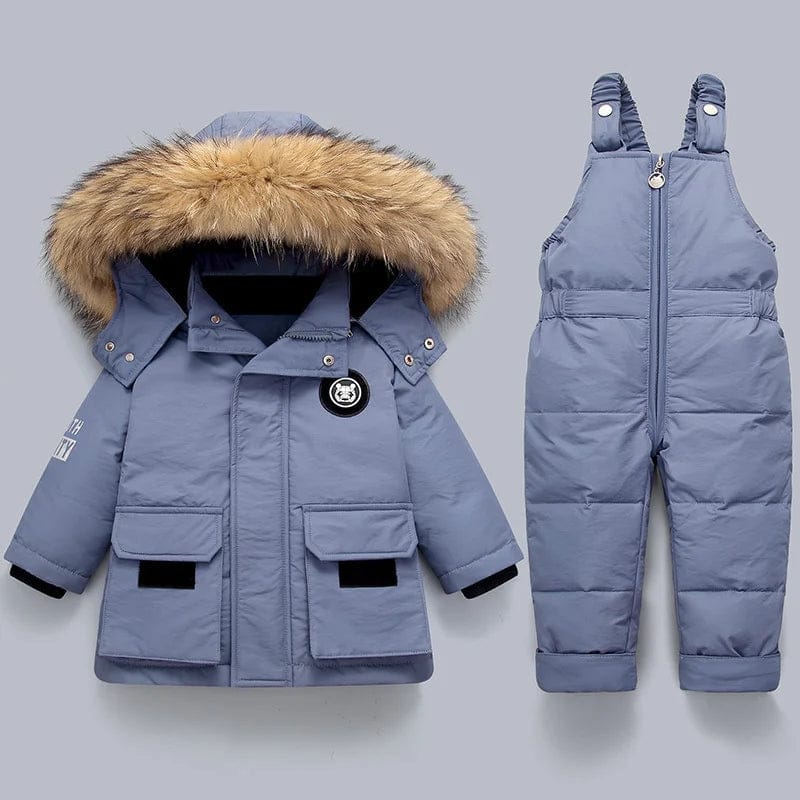Pavoco Schneeanzüge Blau / 80 Robuster Schneeanzug für Kinder warm wasserabweisend Winter outdoor