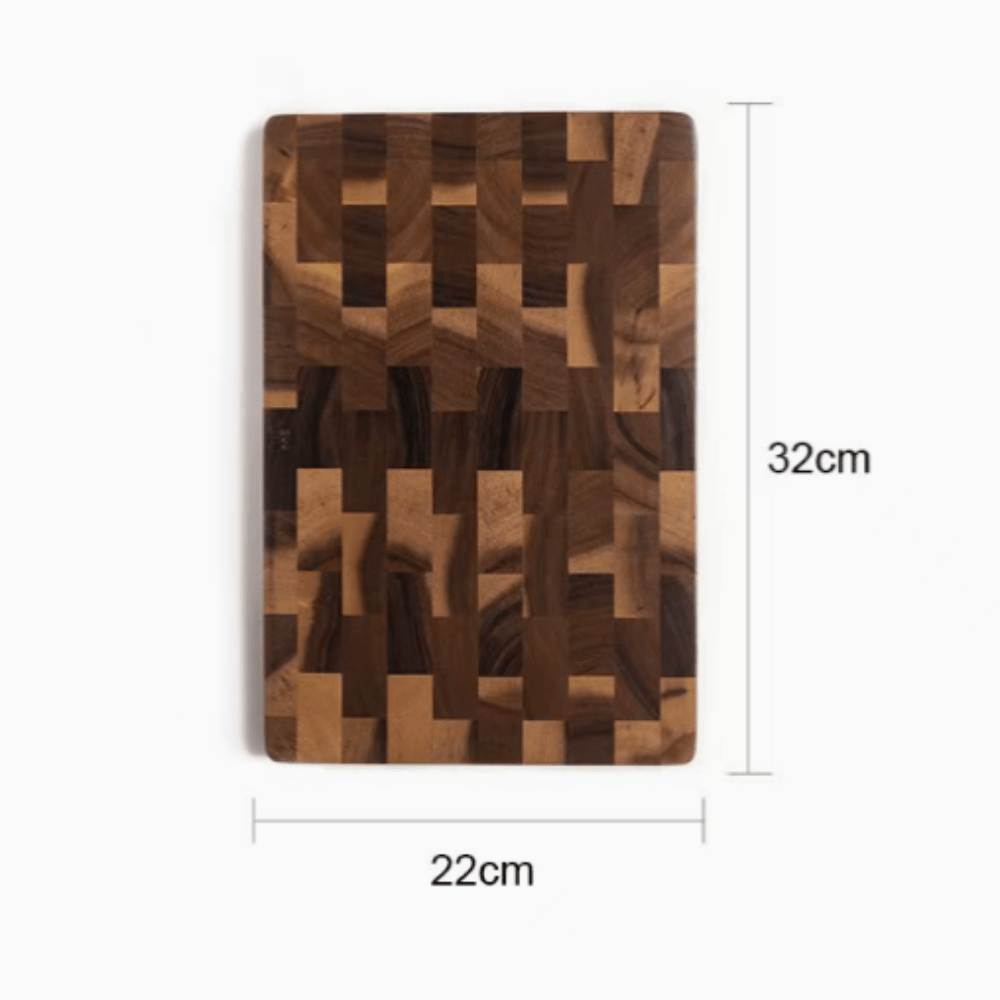 Pavoco Schneidebretter Default Elegantes Schneidebrett für Unisex massiv Akazienholz wendbar