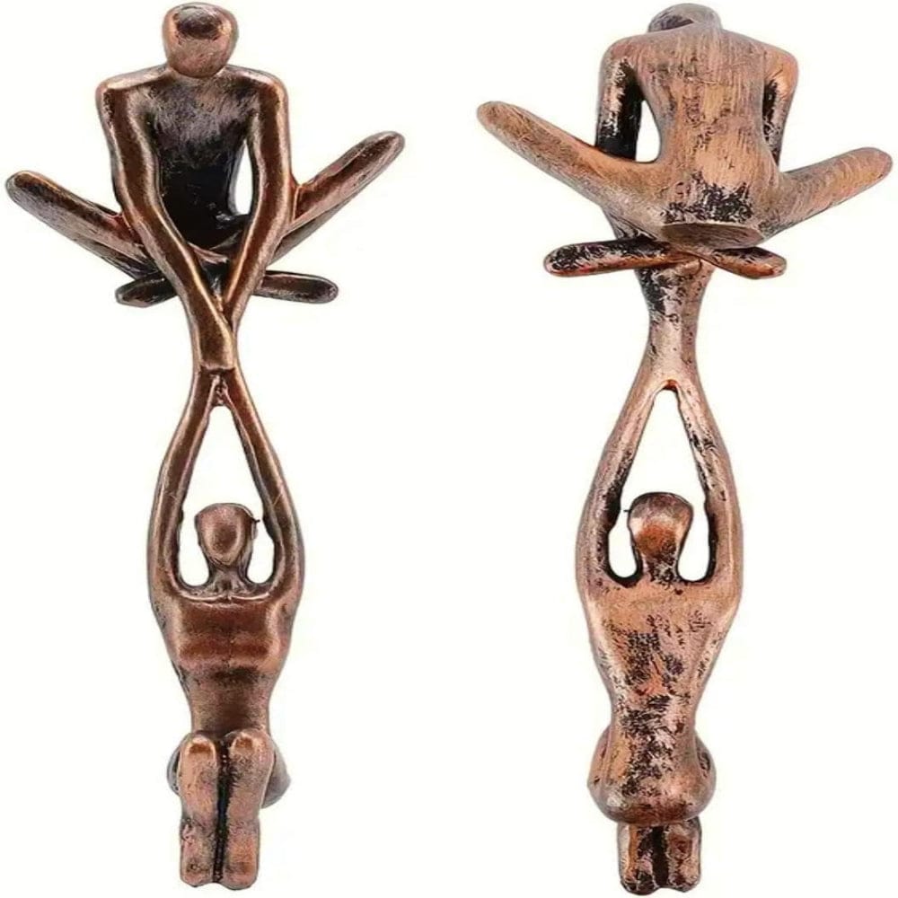 Pavoco Skulpturen Elegante Skulptur für Zuhause zeitlos aus hochwertigem Harz