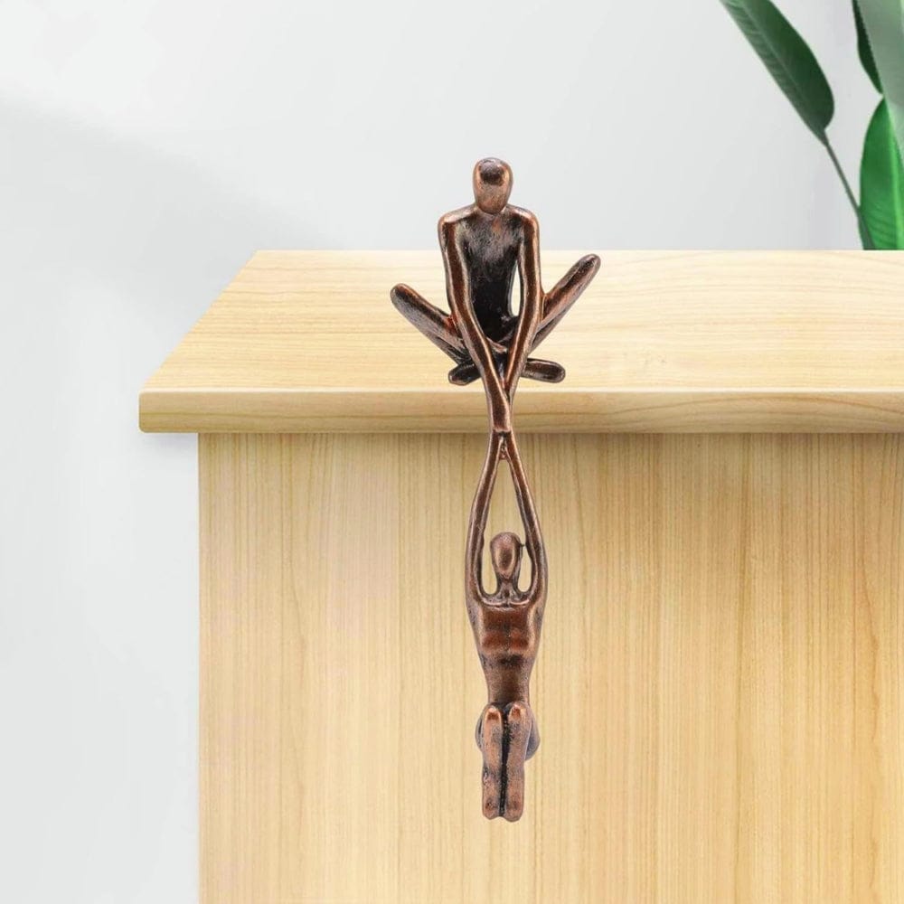 Pavoco Skulpturen Elegante Skulptur für Zuhause zeitlos aus hochwertigem Harz