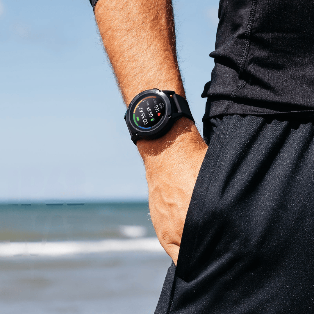 Pavoco Smartwatches Default Langlebige Sportuhr für Unisex GPS Fitness Tracker wasserdicht ideal für Sport