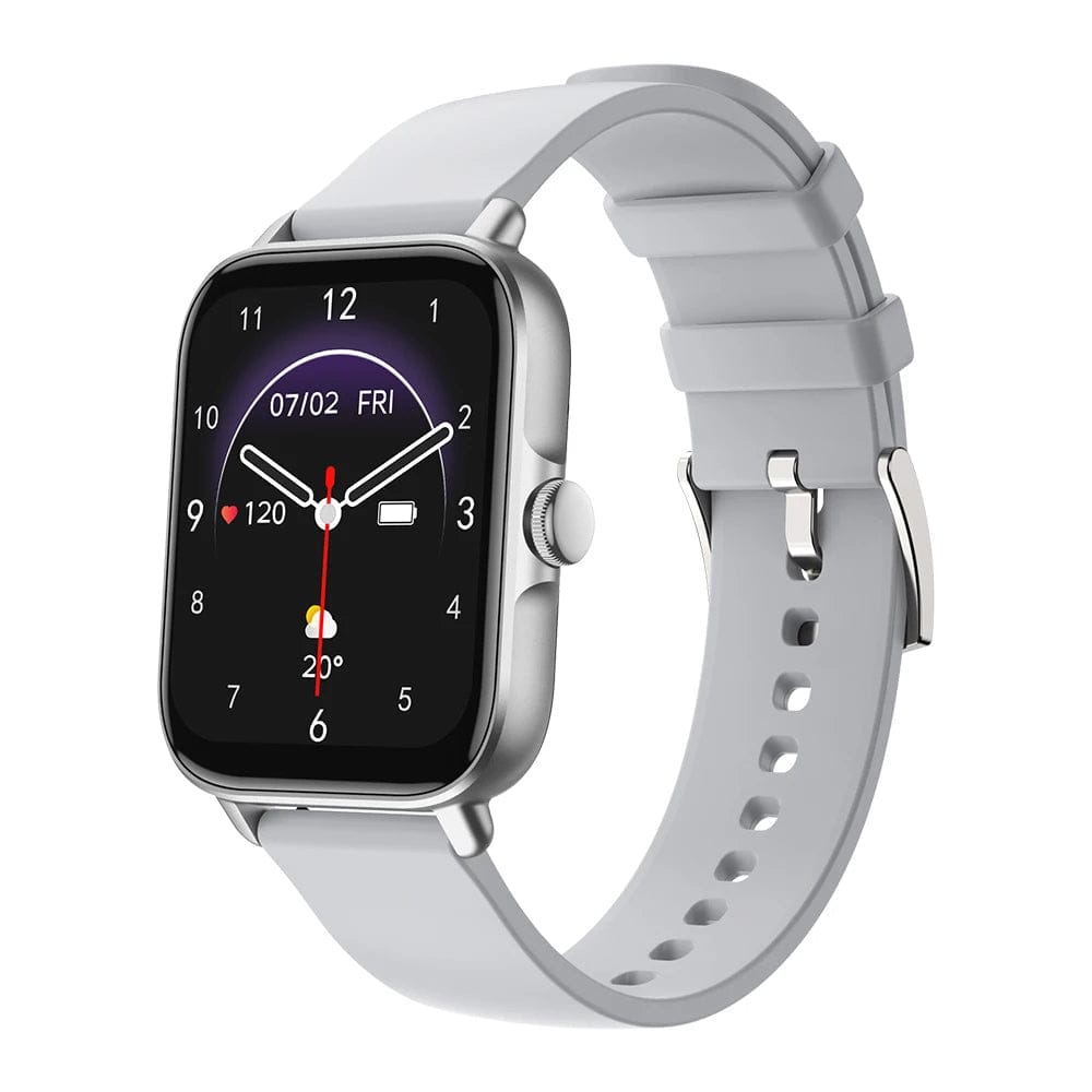 Pavoco Smartwatches Silber Elegante Smartwatch für Unisex modern vielseitig funktional Fitness Tracking