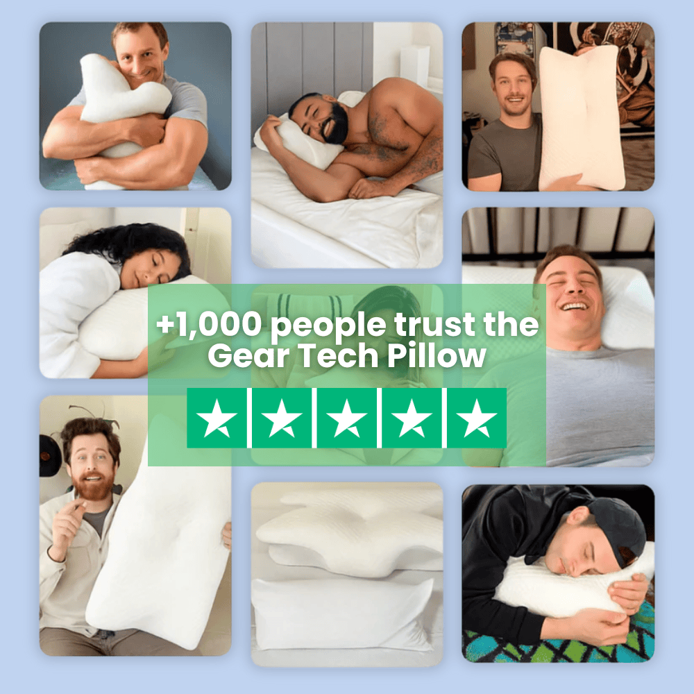 Pavoco Spezialkissen Default Ergonomisches Nackenkissen für Erwachsene aus Memory-Schaum atmungsaktiv gegen Schnarchen