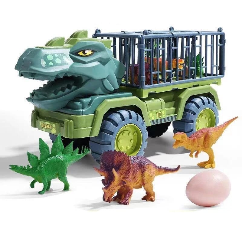 Pavoco Spielsets Default Farbenfrohes Dinosaurier Spielzeugset für Kinder interaktiv aus Kunststoff kreativ