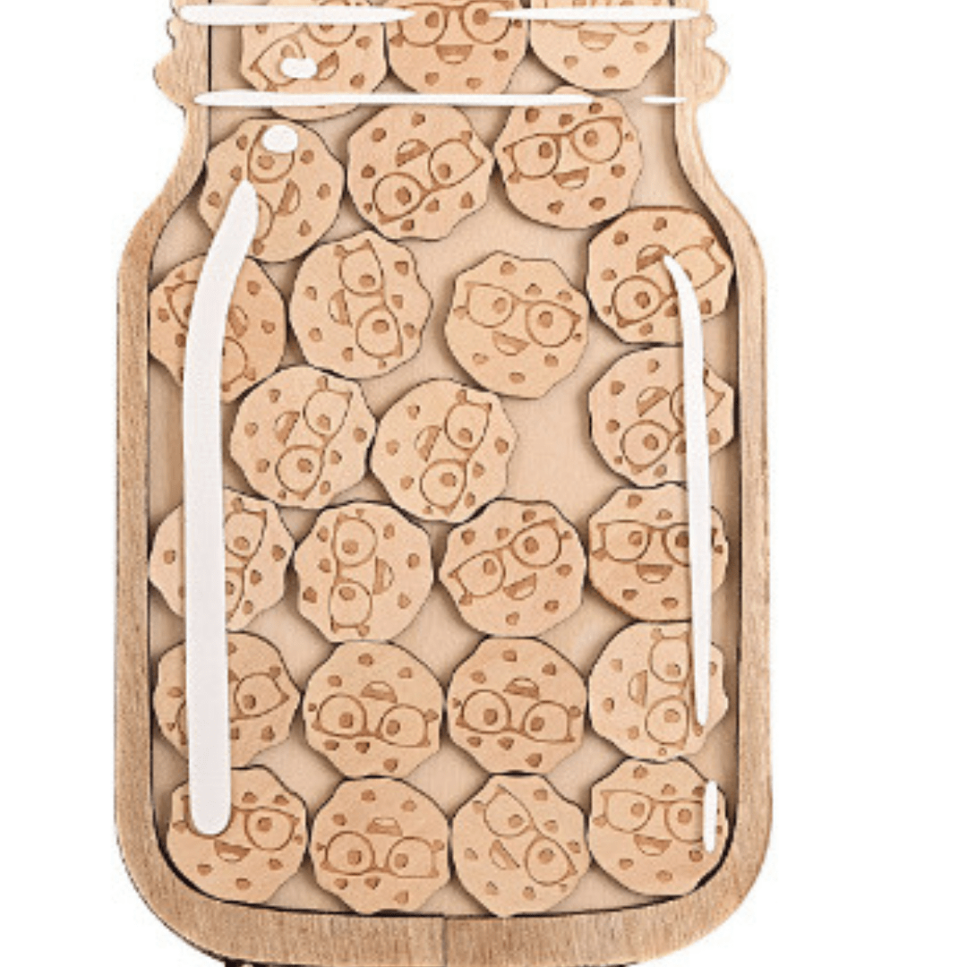 Pavoco Spielzeug & Spiele Keks-Belohnungsjar / 14*21cm Zoey | innovatives Belohnungsglas für Kinder bunt