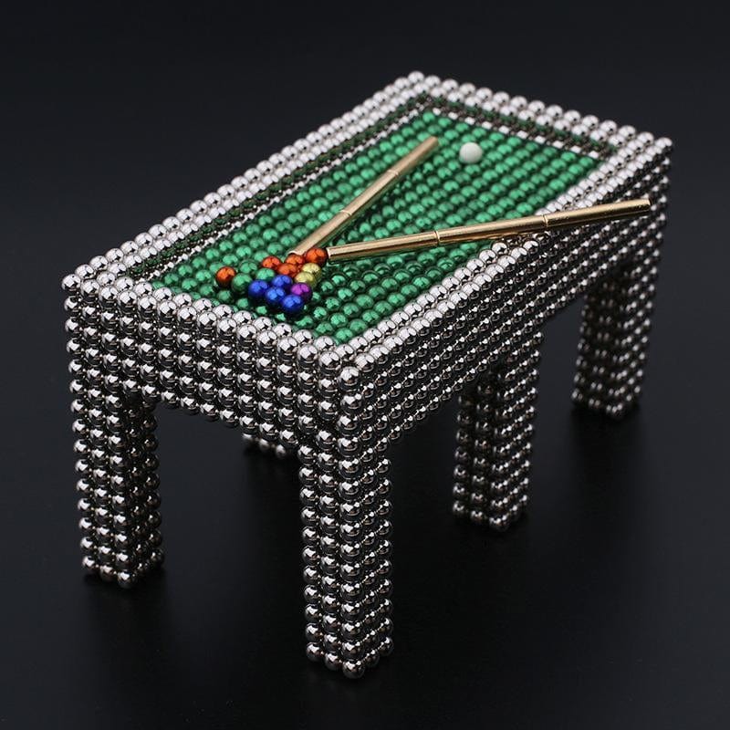 Pavoco Spielzeug & Spiele Lebendige Magnetkugeln für Unisex kreativ stressabbauend kompakt Metall 0 3 cm