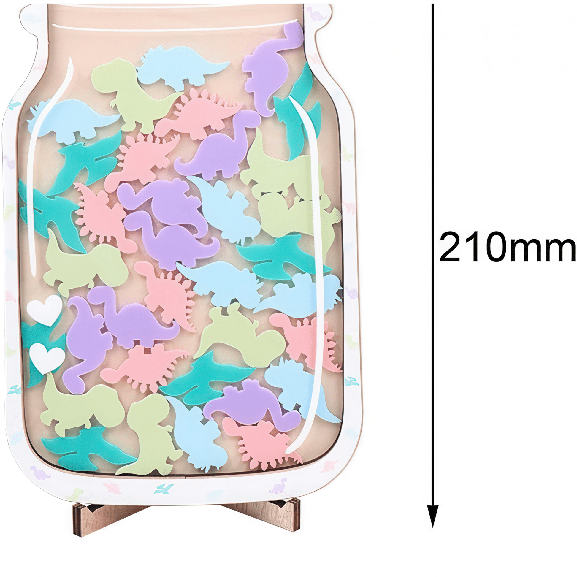 Pavoco Spielzeug & Spiele Zoey | innovatives Belohnungsglas für Kinder bunt