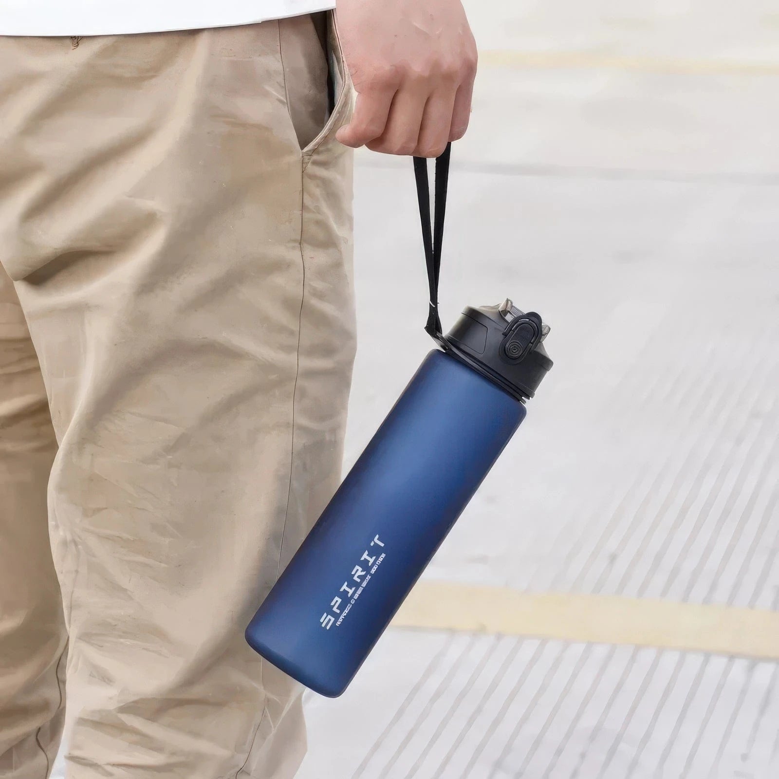 Pavoco Sportwasserflaschen Rio | Auslaufsichere Sportflasche für Outdoor leicht