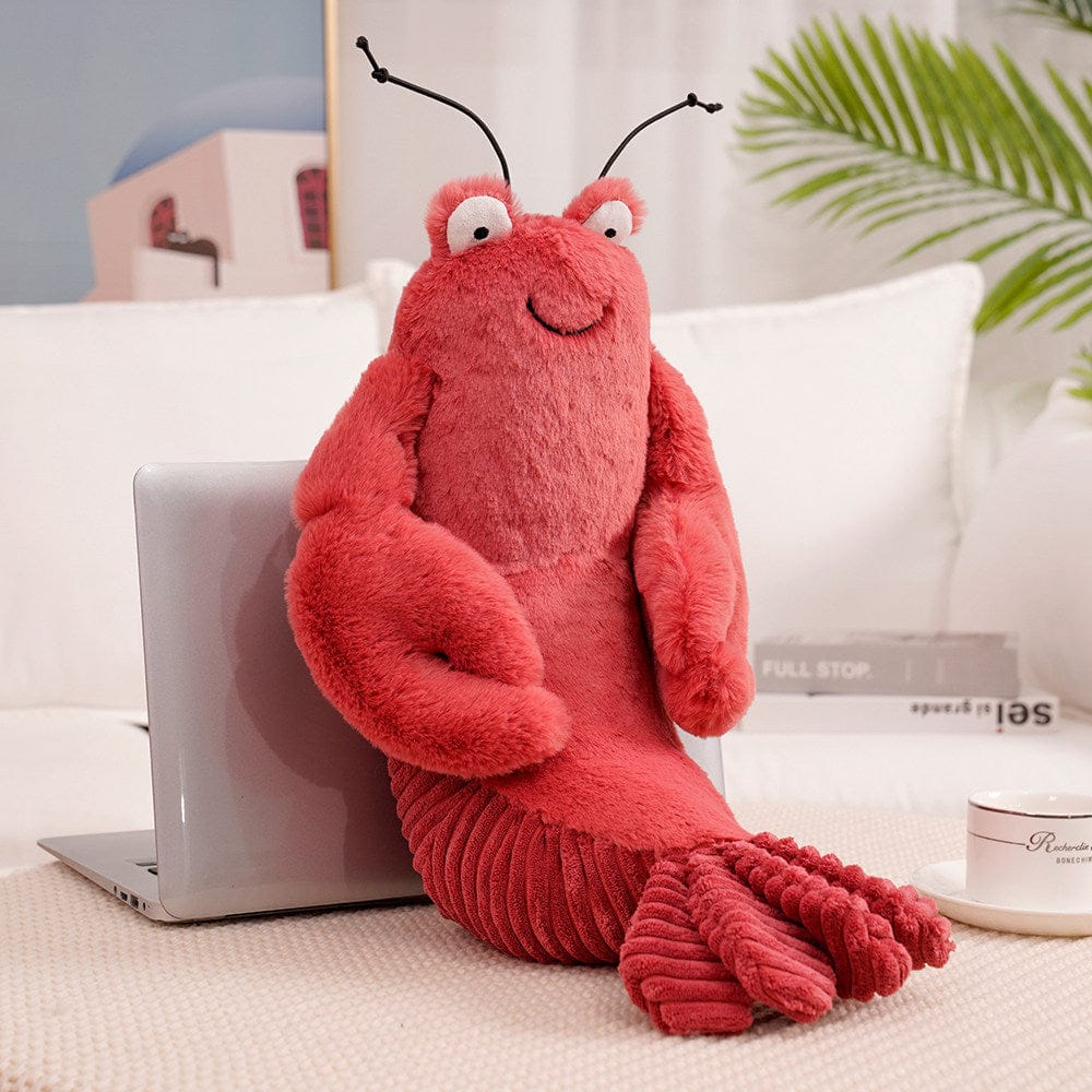 Pavoco Stofftiere & Plüschspielzeug 22cm Hummer Lustiges Kuscheltier für Kinder weich maritim Hummer Krabbe Plüschtier
