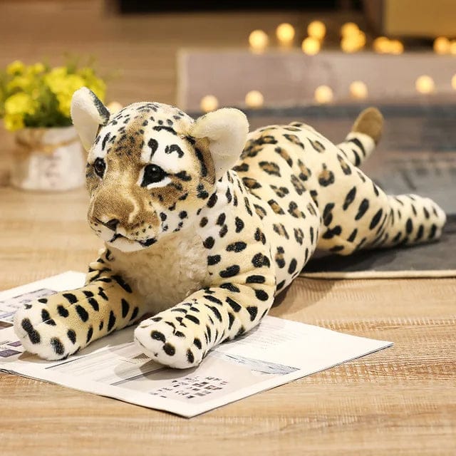Pavoco Stofftiere & Plüschspielzeug 39cm / Leopard Weicher Plüschleopard Kuscheltier für Kinder realistisch langlebig Naturgetreu