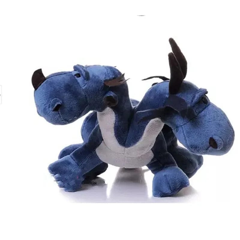 Pavoco Stofftiere & Plüschspielzeug Blau Flauschiger Drache Kuscheltier für Kinder bunt weich hochwertig